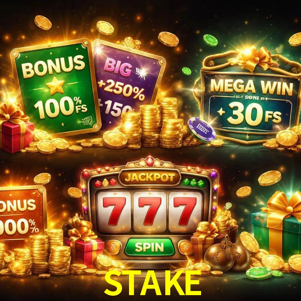 Tipos de bonos STAKE incluyendo recompensas de bienvenida y promociones continuas